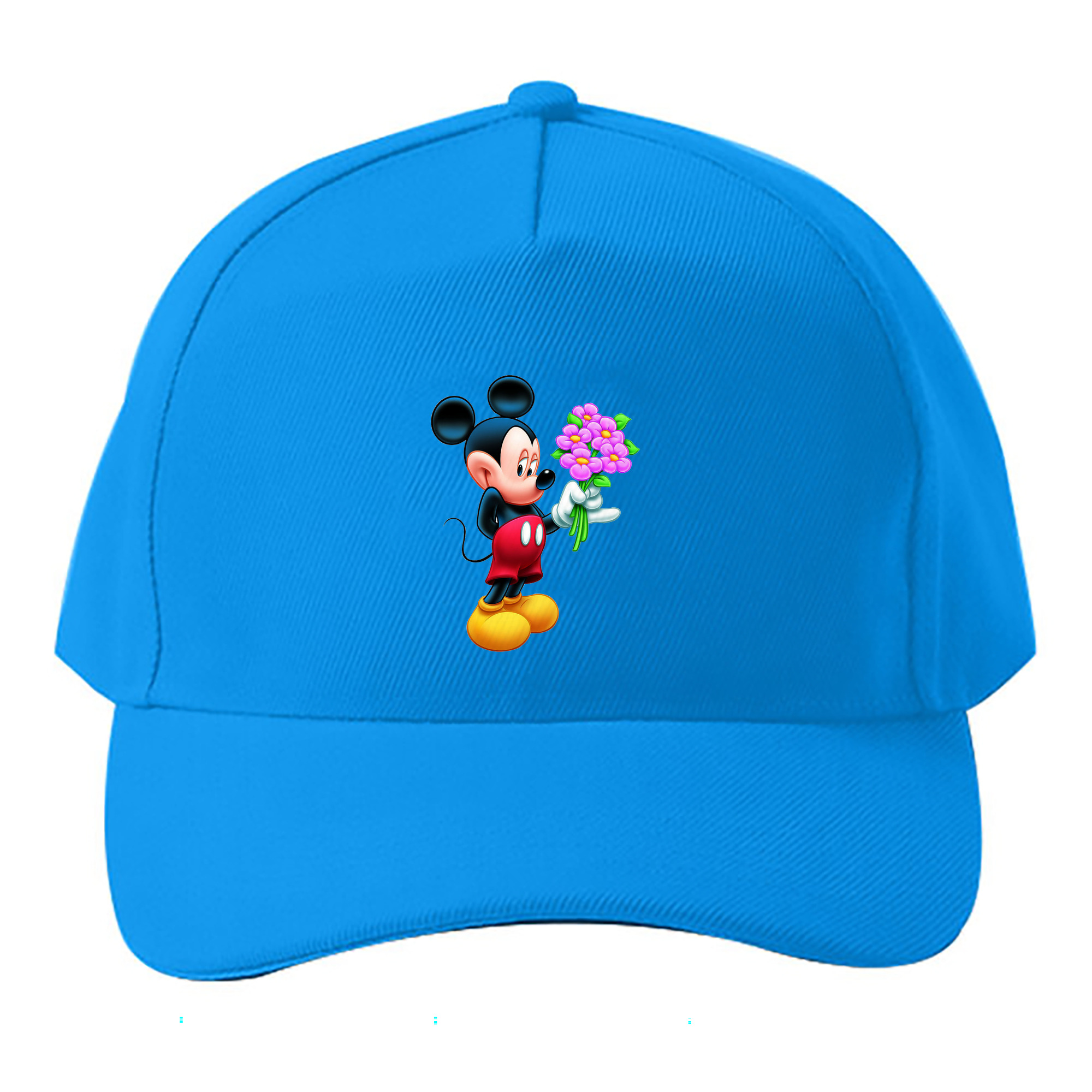 （画像用） ミッキーマウス Mickey Mouse ベースボールキャップ 綿100％ 男女兼用 帽子 スポーツ